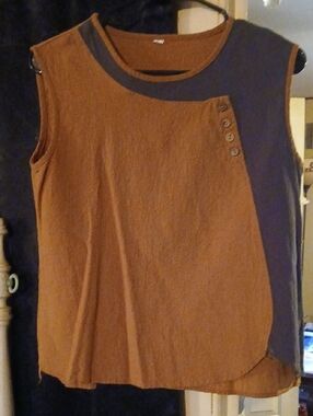 Women's Tank Top - Brown Tank Top